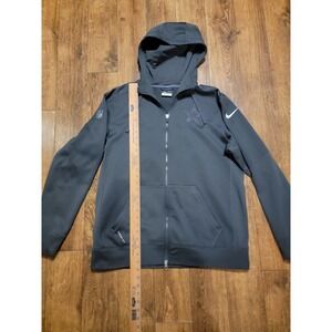 Nike Dallas Cowboys NFL On Field Full Zip Hoodie Jacket L Active Performance